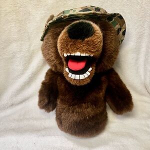 Daphne's Headcovers Military Bear Driver Headcover